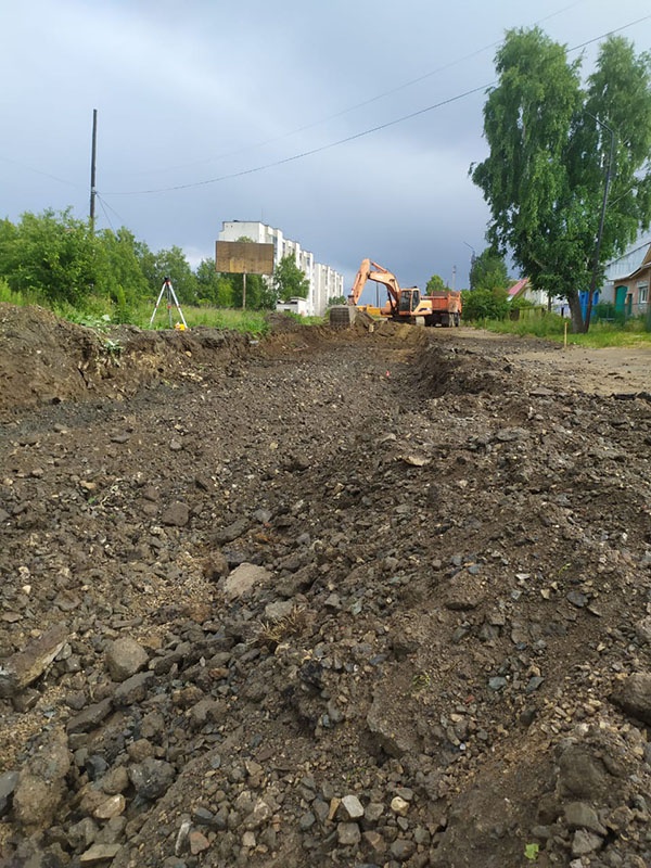 Реконструкция улиц в г. Полевской